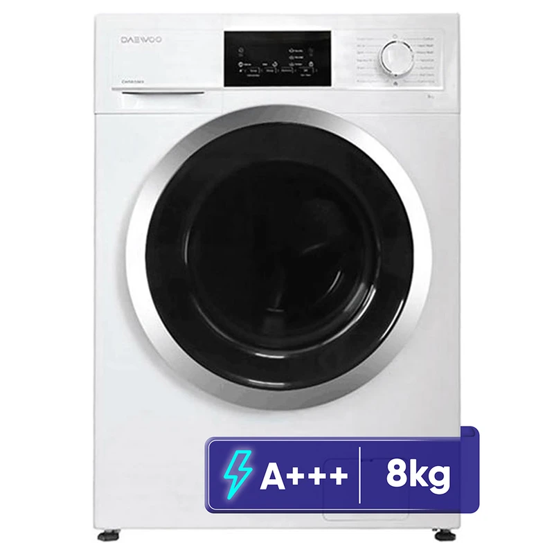 ماشین لباسشویی 8 کیلوگرم اتوماتیک دوو مدل LM-830W رنگ سفید