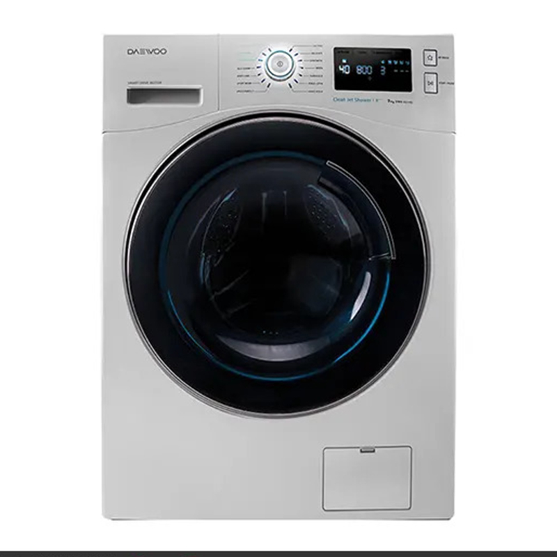 ماشین لباسشویی دوو مدل LM-981S ظرفیت ۹ کیلوگرم رنگ نقره ای
