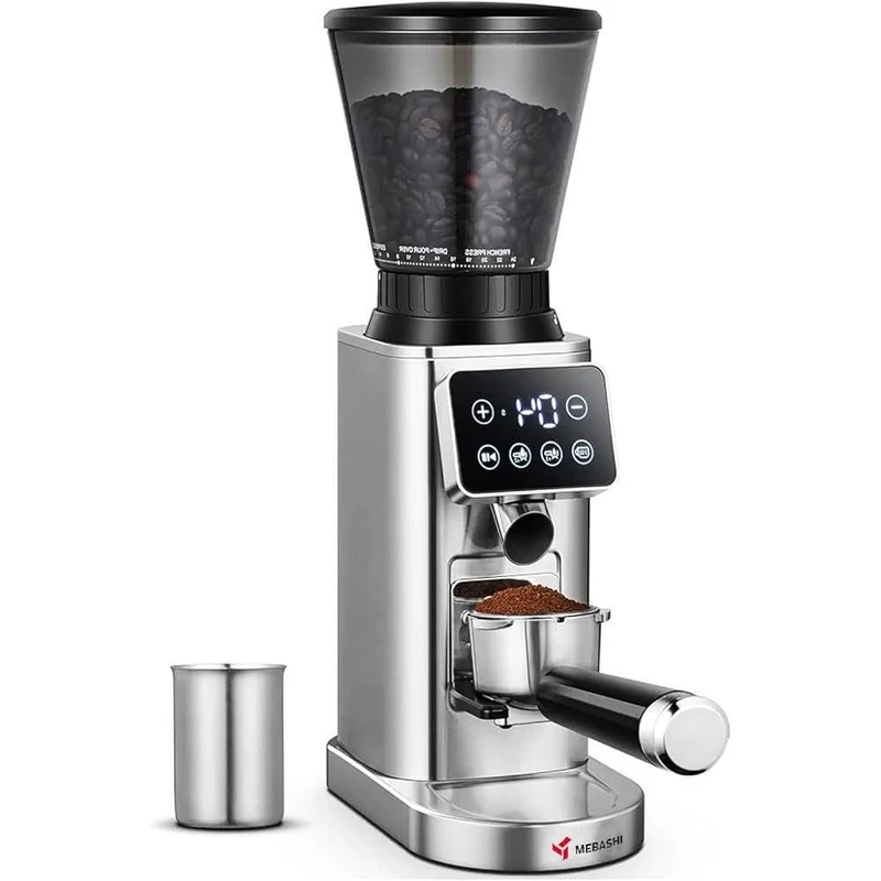 آسیاب قهوه 180 وات مباشی مدل ME-CG2298 استیل - تصویر 2