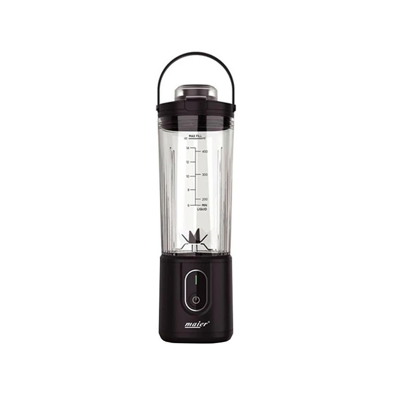 شیکر شارژی مایر مدل MR-660 گنجایش 0.47 لیتر رنگ مشکی